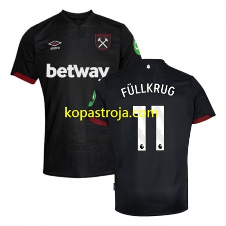 Billiga Fotbollströjor West Ham United FULLKRUG 11 Borta tröja 2024/25 Kortärmad